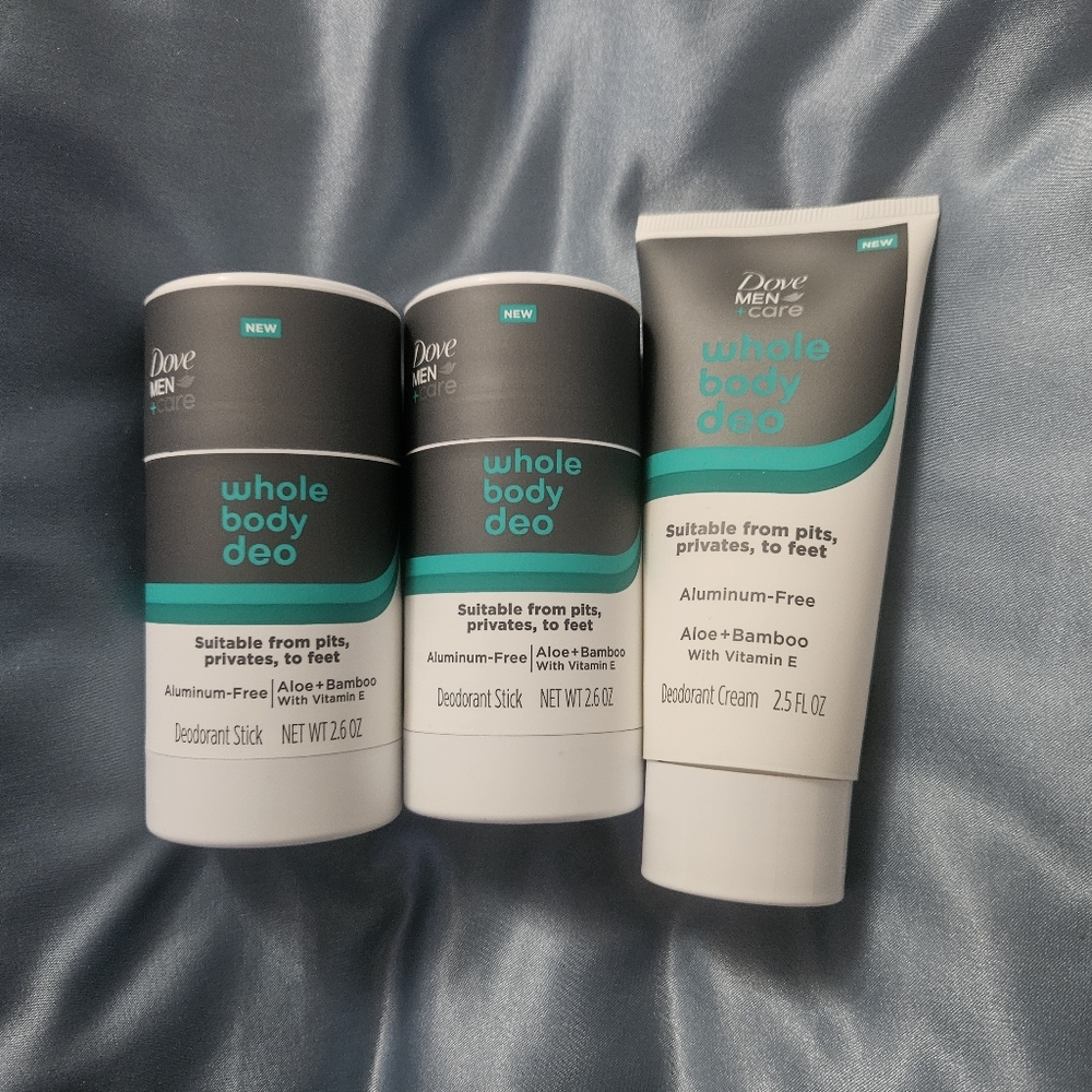 💙NEW: Men's Personal Care | Dove Men+ Care Whole Body Deodorant | Aluminum Free